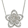 グラフ GRAFF ワイルドフラワー ダイヤモンド ペンダント RGP775 ホワイトゴールド K18WG ダイヤモンド ネックレス GRAFF Au750 18K 18金 花形 パヴェ メレ