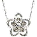 グラフ GRAFF ワイルドフラワー ダイヤモンド ペンダント RGP775 ホワイトゴールド K18WG ダイヤモンド ネックレス GRAFF Au750 18K 18金 花形 パヴェ メレ
