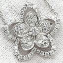 グラフ GRAFF ワイルドフラワー ダイヤモンド ペンダント RGP775 ホワイトゴールド K18WG ダイヤモンド ネックレス GRAFF Au750 18K 18金 花形 パヴェ メレ