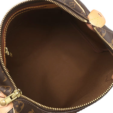ルイヴィトン LOUIS VUITTON スピーディ 25 M41109 モノグラム モノグラムキャンバス ハンドバッグ ゴールド金具 茶