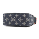 ルイヴィトン LOUIS VUITTON ダヌーブ PM アップサイドダウン M43678 ネイビー モノグラムキャンバス モノグラムインクキャンバス ショルダーバッグ 紺 メタリック金具