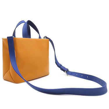 ルイヴィトン LOUIS VUITTON ショッパー トート MINI M15237 サフランイエロー カーフ 2WAYバッグ シルバー金具 黄 ショルダー