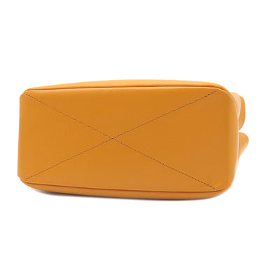 ルイヴィトン LOUIS VUITTON ショッパー トート MINI M15237 サフランイエロー カーフ 2WAYバッグ シルバー金具 黄 ショルダー