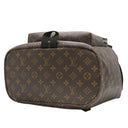 ルイヴィトン LOUIS VUITTON ザック バックパック M43422 モノグラム×ブラック モノグラムマカサー リュック・デイパック シルバー金具 茶 黒