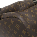 ルイヴィトン LOUIS VUITTON ザック バックパック M43422 モノグラム×ブラック モノグラムマカサー リュック・デイパック シルバー金具 茶 黒