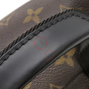 ルイヴィトン LOUIS VUITTON ザック バックパック M43422 モノグラム×ブラック モノグラムマカサー リュック・デイパック シルバー金具 茶 黒