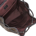 ルイヴィトン LOUIS VUITTON ザック バックパック M43422 モノグラム×ブラック モノグラムマカサー リュック・デイパック シルバー金具 茶 黒