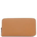 エルメス HERMES アザップロング シルクイン ゴールド ヴォーエプソン 長財布 シルバー金具 新品 未使用 茶 ラウンドファスナー