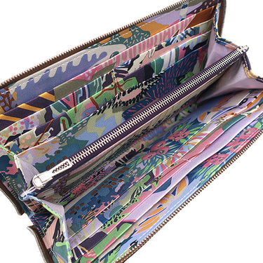 エルメス HERMES アザップロング シルクイン ゴールド ヴォーエプソン 長財布 シルバー金具 新品 未使用 茶 ラウンドファスナー