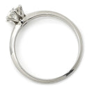ティファニー Tiffany & Co ソリティア ダイヤ VS1 プラチナシルバー Pt ダイヤモンド リング 指輪 T＆Co. 1P 1石 1粒 プラチナ Pt 6本立爪 エンゲージ 14号