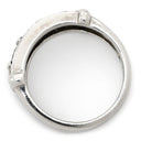 ノンブランド NON BRAND ブルーサファイア 0.71ct ダイヤモンド プラチナシルバー Pt900 サファイア ダイヤモンド リング 指輪 青 ブルー プラチナ オーバルミックスカット 12.5号