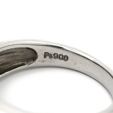 ノンブランド NON BRAND ブルーサファイア 0.71ct ダイヤモンド プラチナシルバー Pt900 サファイア ダイヤモンド リング 指輪 青 ブルー プラチナ オーバルミックスカット 12.5号