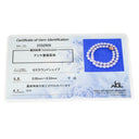 ノンブランド NON BRAND あこやパール パールホワイトXゴールド パール K14 ネックレス 真珠 アコヤパール 白 セミラウンドシェイプ