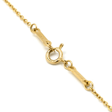 ティファニー Tiffany & Co バタフライ ペンダント イエローゴールド K18YG ネックレス TIFFANY&CO. 蝶モチーフ 750YG 18金 PERETTI