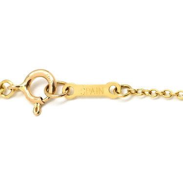 ティファニー Tiffany & Co バタフライ ペンダント イエローゴールド K18YG ネックレス TIFFANY&CO. 蝶モチーフ 750YG 18金 PERETTI
