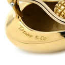ティファニー Tiffany & Co ティアドロップ イエローゴールド K18YG イヤリング 18K 750 YG エルサペレッティ クリップ