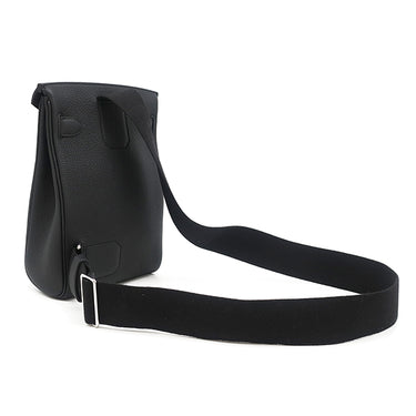 エルメス HERMES ケリー アッカド PM ブラック トゴ ボディバッグ シルバー金具 黒 ショルダー