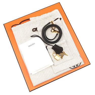 エルメス HERMES ケリー25 外縫い エコルセ×エクリュ トワルアッシュ ヴォースイフト 2WAYバッグ ゴールド金具 新品 未使用 ショルダー ハンドバッグ トワルH