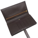 エルメス HERMES ベアンスフレ ハバナ アリゲーター 長財布 ゴールド金具 新品未使用 茶 クロコ 二つ折り財布