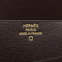 エルメス HERMES ベアンスフレ ハバナ アリゲーター 長財布 ゴールド金具 新品未使用 茶 クロコ 二つ折り財布
