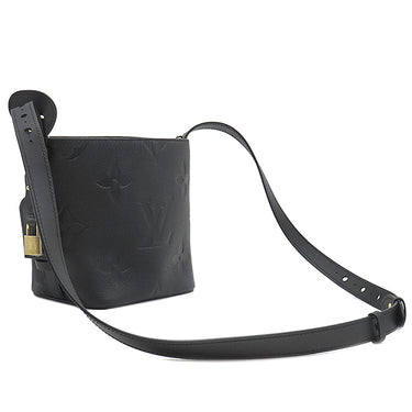 ルイヴィトン LOUIS VUITTON オール イン BB M13480 ブラック モノグラムアンプラント ショルダーバッグ ゴールド金具 黒 ポーチ付き