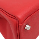 エルメス HERMES ケリー28 内縫い ルージュラデュー トリヨンクレマンス 2WAYバッグ シルバー金具 新品 未使用 赤 ショルダー
