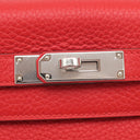 エルメス HERMES ケリー28 内縫い ルージュラデュー トリヨンクレマンス 2WAYバッグ シルバー金具 新品 未使用 赤 ショルダー