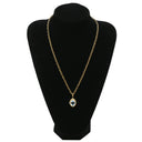 ノンブランド NON BRAND ブルートパーズ ペンダント イエローゴールドXプラチナシルバー K18YG ブルートパーズ ネックレス 青 ブルー ライトブルー オーバルミックスカット ラージ 大粒