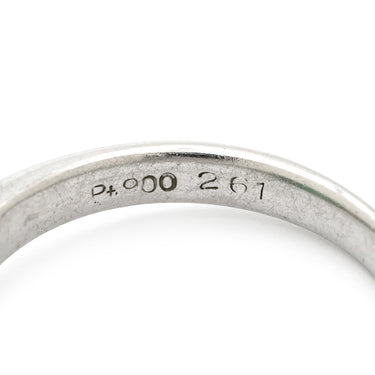 ノンブランド NON BRAND エメラルド2.61ct ダイヤモンド プラチナシルバー Pt900 エメラルド ダイヤモンド リング 指輪 グリーン 緑 スクエア プラチナ エメラルドカット 11.5号