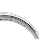 ノンブランド NON BRAND ダイヤ 1.516ct 一文字リング プラチナシルバー Pt900 ダイヤモンド リング 指輪 プラチナ900 大粒 オーバル 12.5号