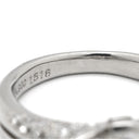 ノンブランド NON BRAND ダイヤ 1.516ct 一文字リング プラチナシルバー Pt900 ダイヤモンド リング 指輪 プラチナ900 大粒 オーバル 12.5号