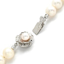 ノンブランド NON BRAND パール ペンダント パールホワイト パール シルバー ネックレス 真珠 一連 淡水パール シルバー 44.5cm オフラウンドシェイプ