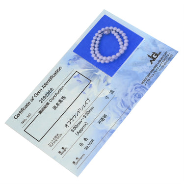 ノンブランド NON BRAND パール ペンダント パールホワイト パール シルバー ネックレス 真珠 一連 淡水パール シルバー 44.5cm オフラウンドシェイプ