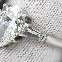 モニッケンダム MONNICKENDAM ダイヤ リング プラチナシルバー Pt900 ダイヤモンド リング 指輪 プラチナム 雫 しずく バゲットカット エンゲージ ブライダル 11号