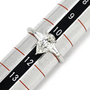 モニッケンダム MONNICKENDAM ダイヤ リング プラチナシルバー Pt900 ダイヤモンド リング 指輪 プラチナム 雫 しずく バゲットカット エンゲージ ブライダル 11号