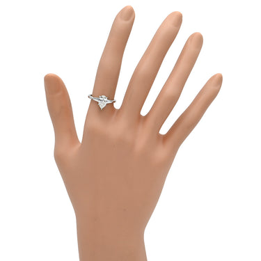 モニッケンダム MONNICKENDAM ダイヤ リング プラチナシルバー Pt900 ダイヤモンド リング 指輪 プラチナム 雫 しずく バゲットカット エンゲージ ブライダル 11号