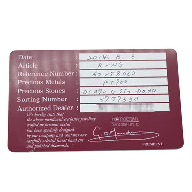 モニッケンダム MONNICKENDAM ダイヤ リング プラチナシルバー Pt900 ダイヤモンド リング 指輪 プラチナム 雫 しずく バゲットカット エンゲージ ブライダル 11号