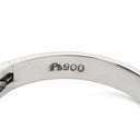 ノンブランド NON BRAND エメラルド ダイヤモンド リング プラチナシルバー Pt900 エメラルド ダイヤモンド リング 指輪 グリーン 緑 スクエア 2.155ct プラチナム エメラルドカット 15.5号