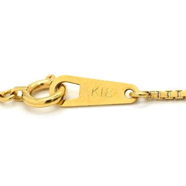 ノンブランド NON BRAND 珊瑚 サンゴ ダイヤ ペンダント レッド K18YG 珊瑚 ダイヤモンド ネックレス 1P 1石