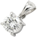 TASAKI TASAKI プラチナシルバー Pt900 ダイヤモンド ペンダントトップ プラチナム ペンダントヘッド 1P 1石 1粒 ダイヤ ソリティア