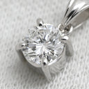 TASAKI TASAKI プラチナシルバー Pt900 ダイヤモンド ペンダントトップ プラチナム ペンダントヘッド 1P 1石 1粒 ダイヤ ソリティア