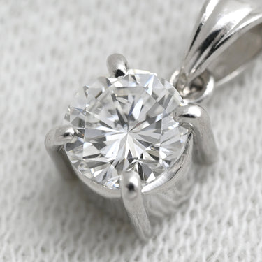 TASAKI TASAKI プラチナシルバー Pt900 ダイヤモンド ペンダントトップ プラチナム ペンダントヘッド 1P 1石 1粒 ダイヤ ソリティア