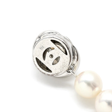 TASAKI TASAKI パールホワイト×シルバー パール シルバー ネックレス 真珠 タサキ パール 一連 SV シルバー