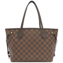 ルイヴィトン LOUIS VUITTON ネヴァーフルPM N41359 ダミエエベヌ ダミエキャンバス トートバッグ ゴールド金具 茶 ハンドバッグ