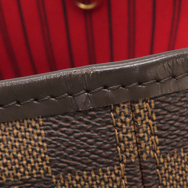 ルイヴィトン LOUIS VUITTON ネヴァーフルPM N41359 ダミエエベヌ ダミエキャンバス トートバッグ ゴールド金具 茶 ハンドバッグ
