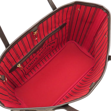 ルイヴィトン LOUIS VUITTON ネヴァーフルPM N41359 ダミエエベヌ ダミエキャンバス トートバッグ ゴールド金具 茶 ハンドバッグ