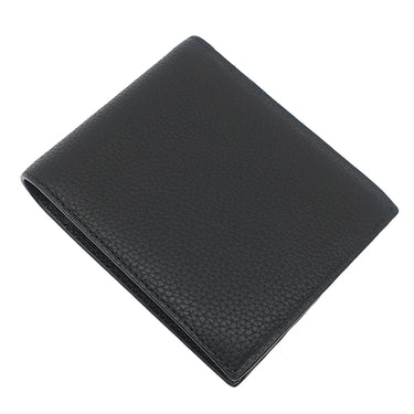 クリスチャン・ディオール Christian Dior ディオール カクタス ジャック 2ESBC027SOT ブラック×ブラウン グレインカーフレザー 二つ折り財布 シルバー金具 コンパクトウォレット