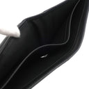 クリスチャン・ディオール Christian Dior ディオール カクタス ジャック 2ESBC027SOT ブラック×ブラウン グレインカーフレザー 二つ折り財布 シルバー金具 コンパクトウォレット