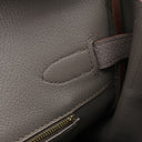 エルメス HERMES バーキン35 エタン トゴ ハンドバッグ ゴールド金具 グレージュ