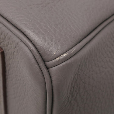 エルメス HERMES バーキン35 エタン トゴ ハンドバッグ ゴールド金具 グレージュ